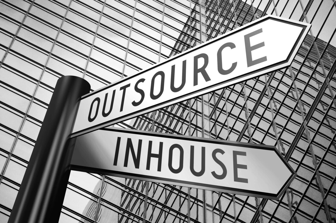 Outsource inhouse sign