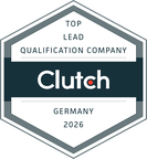 Clutch award: Top Lead Qualification Company, Germany 2026